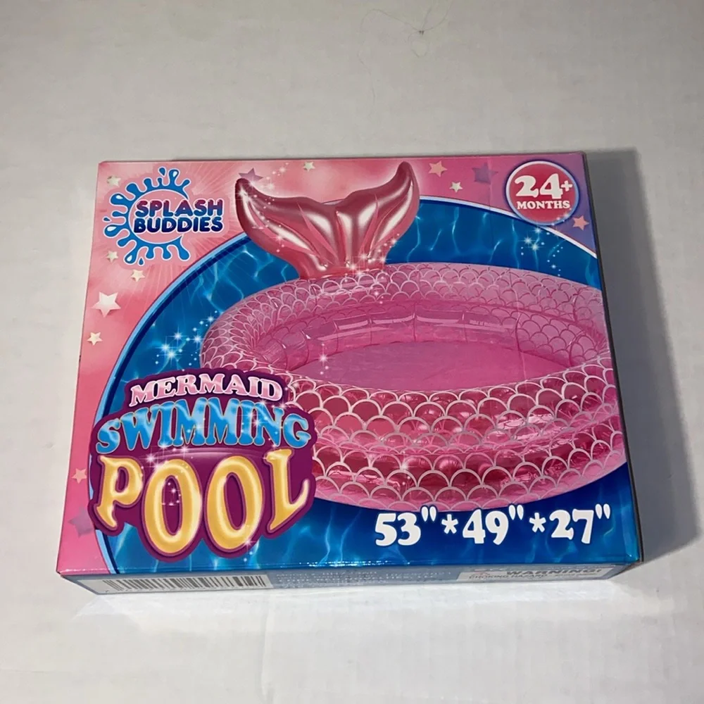 Code Red Novelties Splash Buddies Mermaid Pool Ages 24 Months +